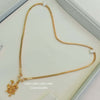 18 inch Micro Gold Plated Dollar Chain