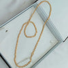 Chain- 30 Inches Micro Gold Plated
