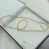 Chain- 30 Inches Micro Gold Plated