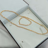 Chain -30 Inches Micro Gold Plated