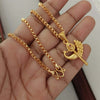 18 inch Micro Gold Plated Dollar Chain