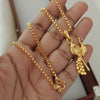 18 inch Micro Gold Plated Dollar chain