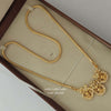24 inch Micro Gold Plated Dollar Chain