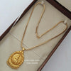 24 inch Micro Gold Plated Dollar Chain
