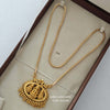 24 inch Micro Gold Plated Dollar Chain