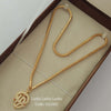 24 inch Micro Gold Plated Dollar Chain