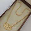 24 inch Gold Plated Dollar chain