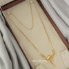 24 inch Micro Gold Plated Dollar chain