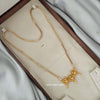 24 inch Micro Gold Plated Dollar Chain