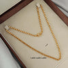 Kadambari 10- 18 inch Micro Gold Plated Chain