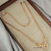 24 inch Micro Gold Plated Dollar Chain
