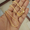 22 inch Micro Gold Plated Dollar Chain