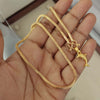 18 inch Micro Gold Plated Dollar Chain