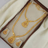 One Gram Micro Gold Plated Bridal Set
