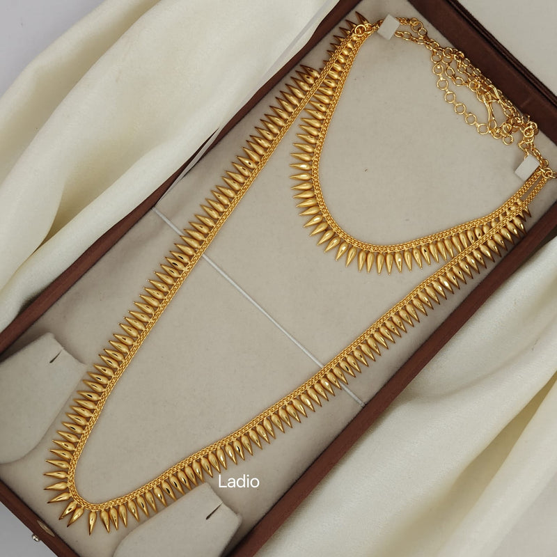 One Gram Micro Gold Plated Bridal Set