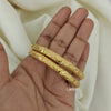 2.4-Specially Crafted - One Gram Micro Gold Plated Bangles