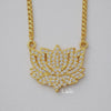 24 inch Micro Gold Plated Dollar Chain