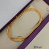 30 inch Micro Gold Plated Chain- Thick Saradu