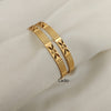 2.6-Exclusively Crafted- One  gram Micro Gold Plated Bangles