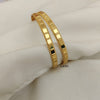 2.4-Exclusively Crafted- One  gram Micro Gold Plated Bangles