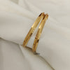 2.6-Exclusively Crafted- One  gram Micro Gold Plated Bangles
