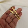 2.6 - Exclusively Crafted- One  gram Micro Gold Plated Bangles