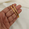 2.6-Exclusively Crafted- One  gram Micro Gold Plated Bangles