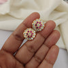 Impon Earrings - Big Floral