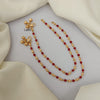 Red Bead Anklets: One Gram Micro Gold Plated