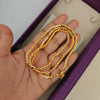 24 inch Micro Gold Plated Chain-  Interlock