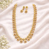 Diamond alike Long Haaram with Earrings