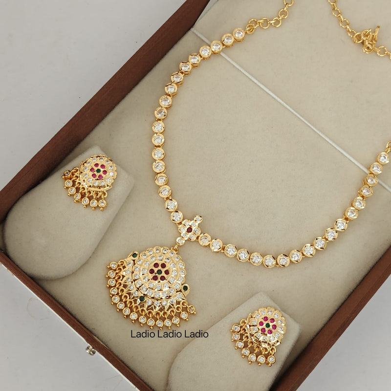 Impon Attigai with Earrings