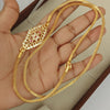 Mugappu Chain - 24 inch Micro Gold Plated