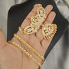 30 inch Micro Gold Plated Dollar Chain