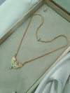 24 inch Micro Gold Plated Dollar Chain