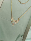 24 inch Micro Gold Plated Dollar Chain