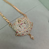 30 - inch Micro Gold Plated Dollar Chain