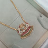 24 - inch Micro Gold Plated Dollar Chain