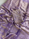 Anu 6 - Space Satin Multi-Sequence Embroidary