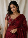 Anu 1 - Space Satin Multi-Sequence Embroidary