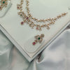 Diamond Two Layer with Earrings