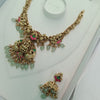 Beautiful Lakshmi Devi Necklace with Earrings