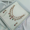 Diamond Two Layer Set Pink & Green
