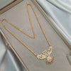 30 Inch Micro Gold Plated Dollar Chain