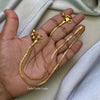 Anklet:One Gram Micro Goldplated - Thin