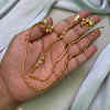 Anklets: One Gram Micro Goldplated - Spiral