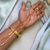 Anklets: One Gram Micro Goldplated - Spiral