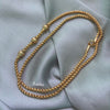 Mugappu Chain - Micro Gold Plated