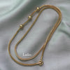 Mugappu Chain - Micro Gold Plated