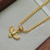 Eagle - 18 inch Micro Gold Plated Dollar Chain